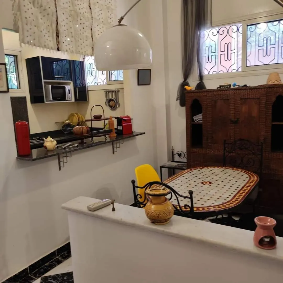 아파트 Appartement T3 Le Petit Chat 마라케시 모로코